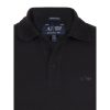 Polo Armani Jeans full noir col